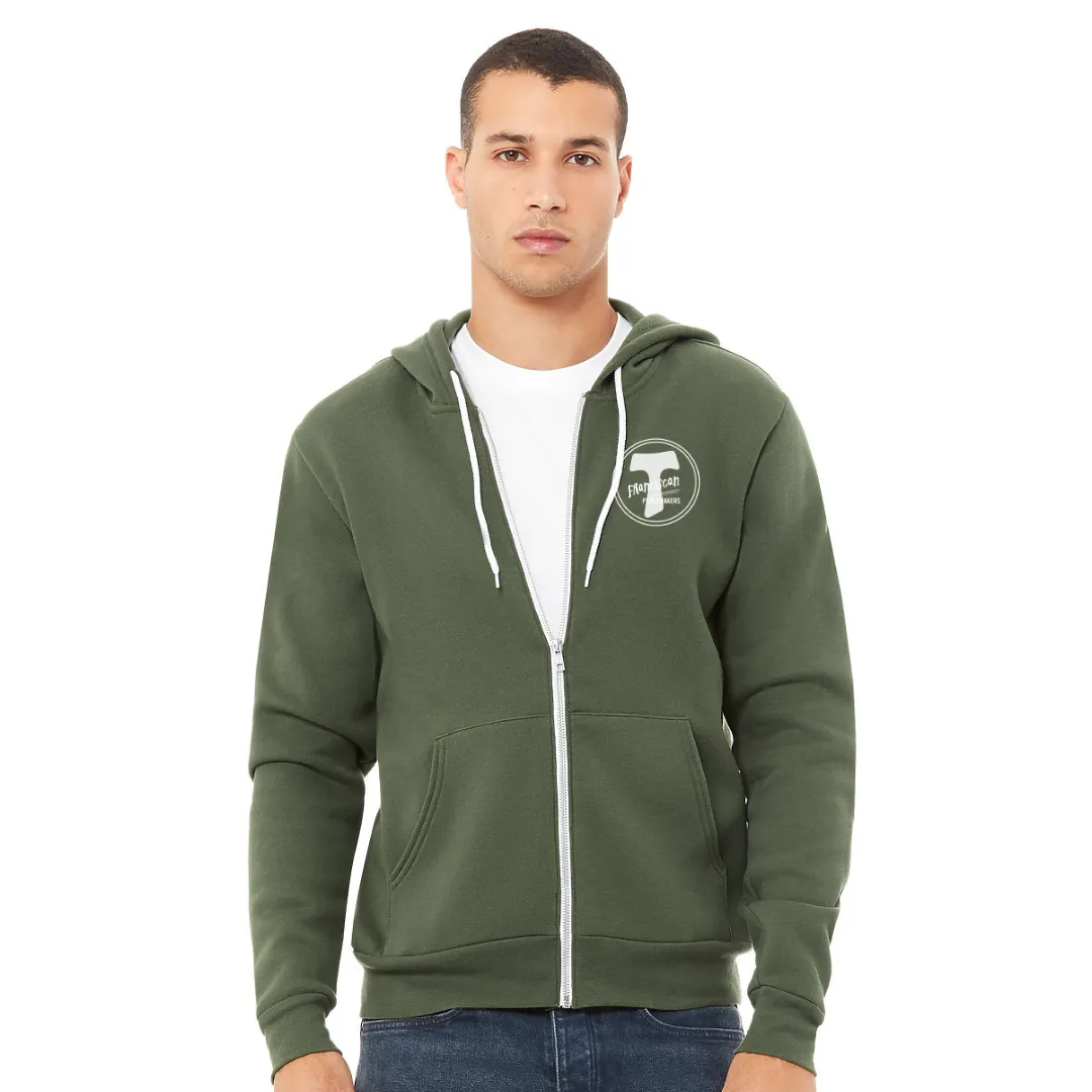 Peace   All Good - Zip Up - Olive