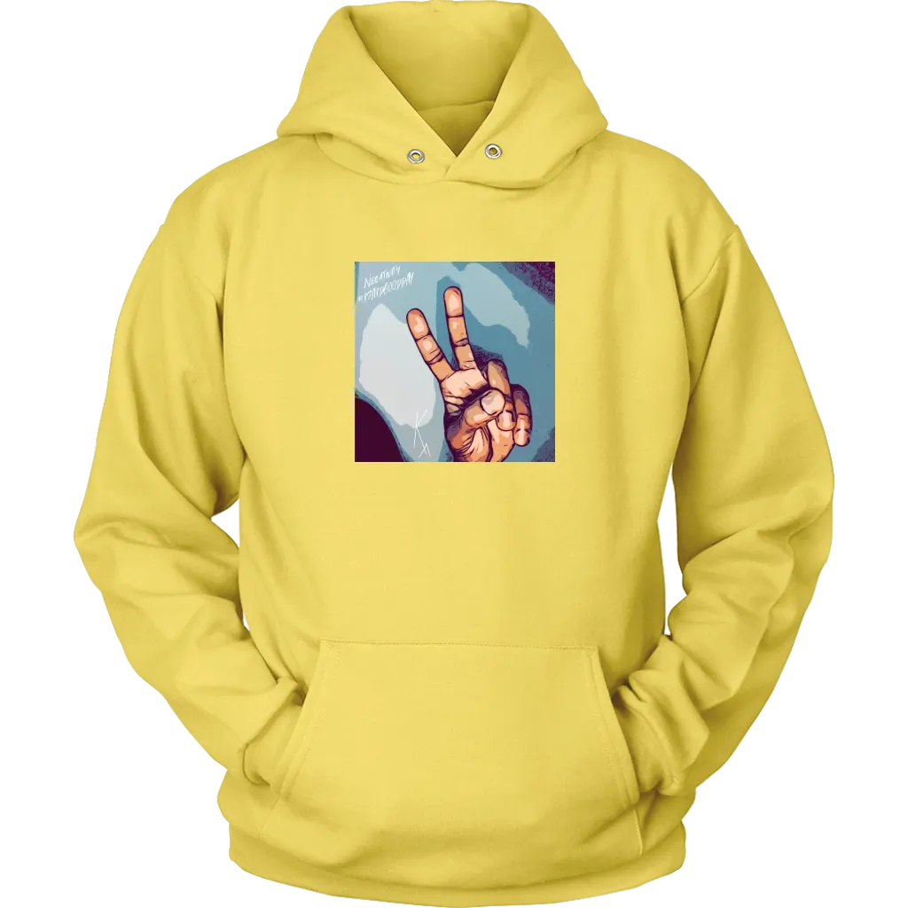Peace I Said Good Day Unisex Hoodie