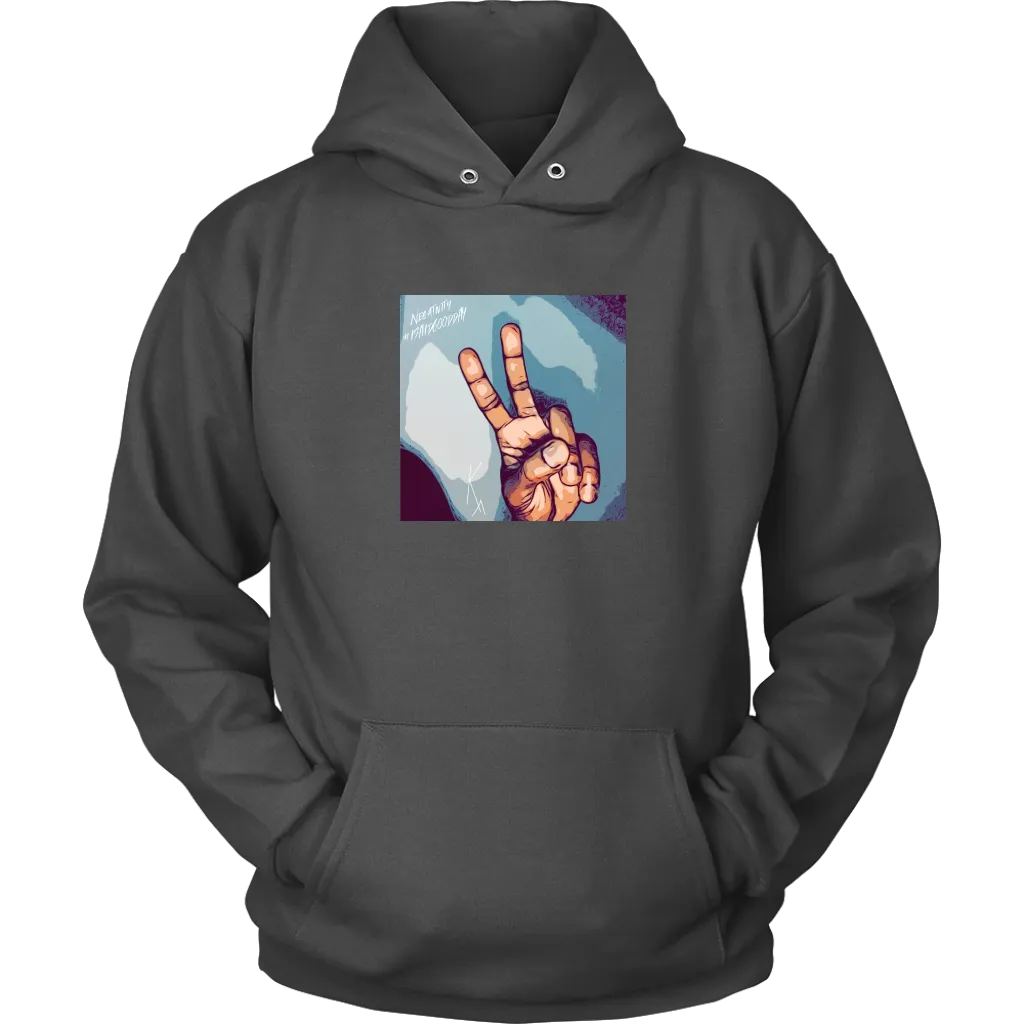 Peace I Said Good Day Unisex Hoodie