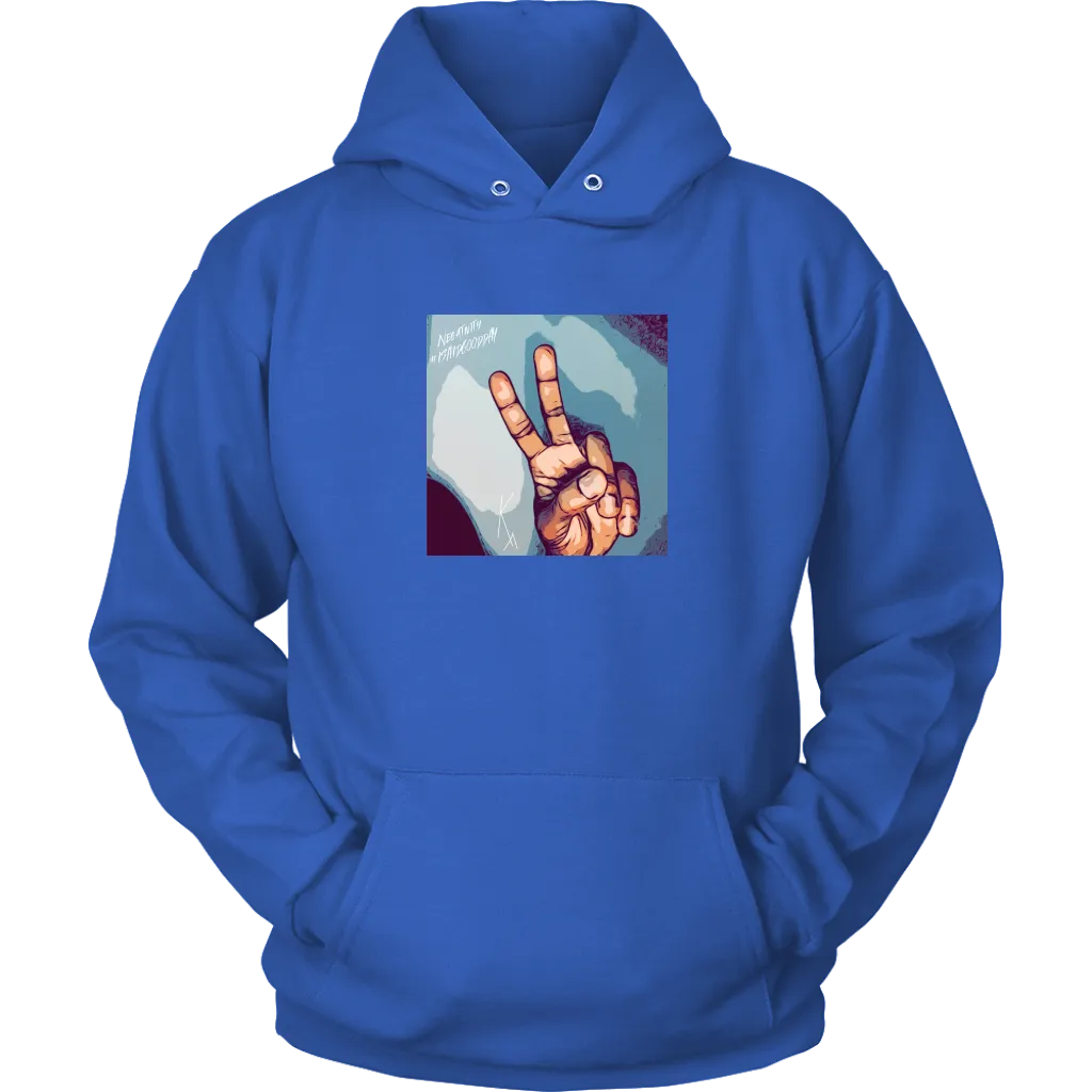 Peace I Said Good Day Unisex Hoodie