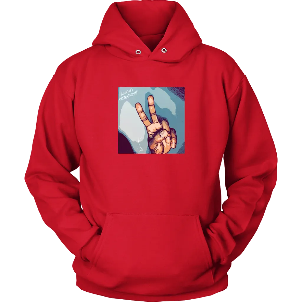 Peace I Said Good Day Unisex Hoodie