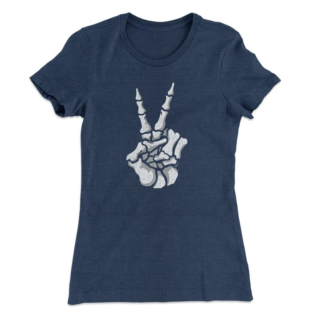 Peace Skeleton Hand Women's T-Shirt