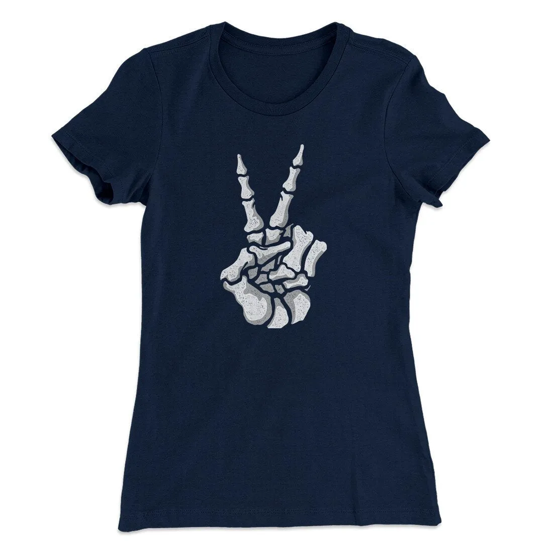 Peace Skeleton Hand Women's T-Shirt