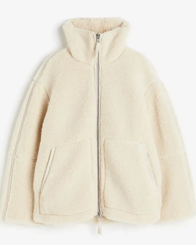 Penelope - Cozy Teddy Puffer Jacket