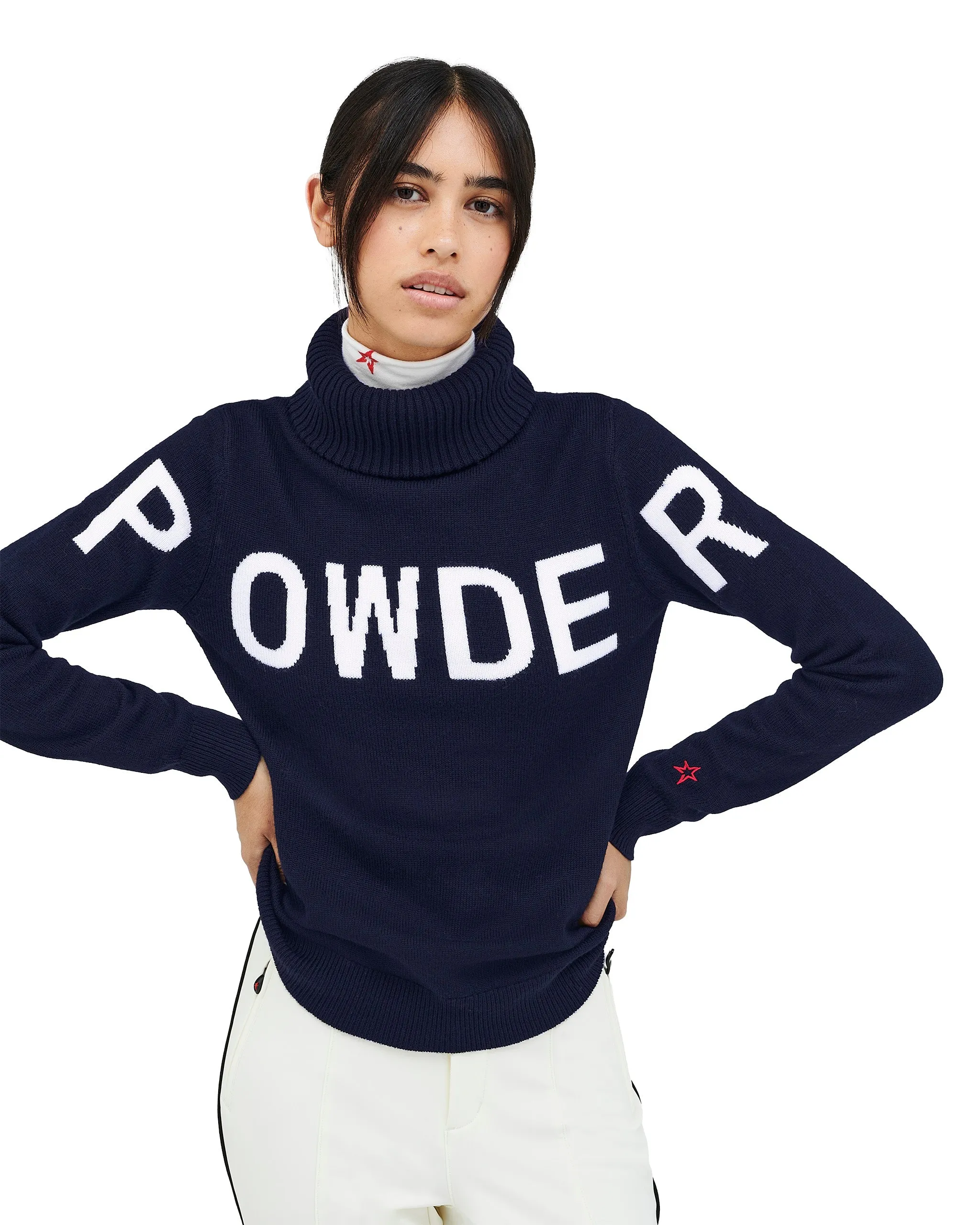 Perfect Moment Powder Merino Wool Sweater II