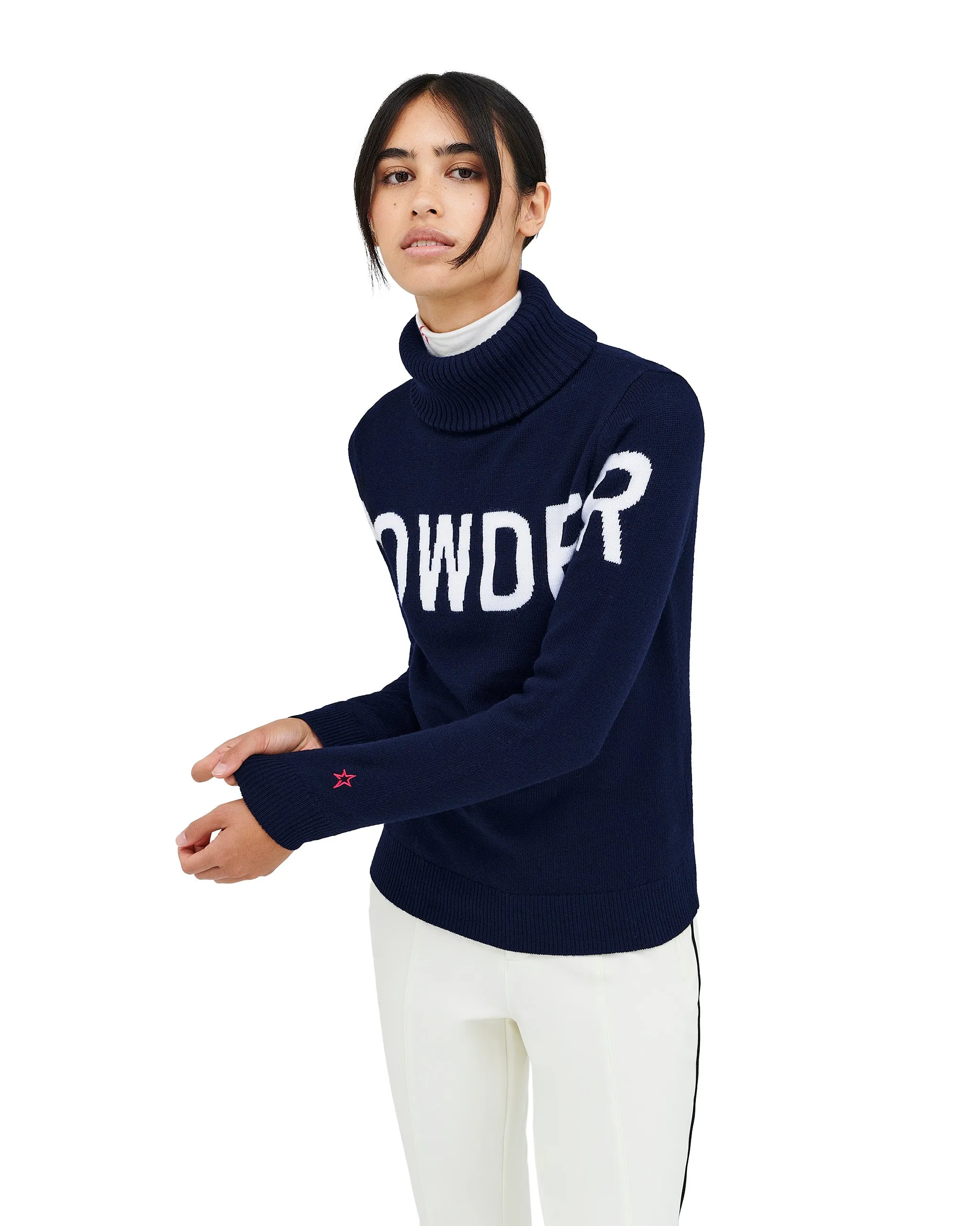 Perfect Moment Powder Merino Wool Sweater II