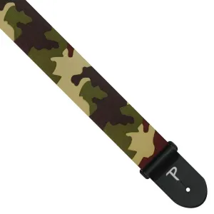 Perri's Webbing Guitar Strap ~ Camouflage