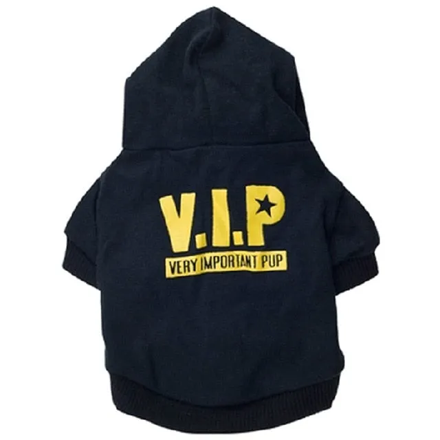 Pet Dog Cat Puppy Warm Security Clothes Hooded Sweaters Winter Coat Costume Clothes