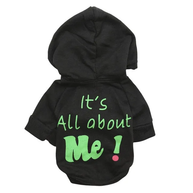 Pet Dog Cat Puppy Warm Security Clothes Hooded Sweaters Winter Coat Costume Clothes