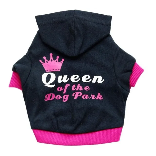 Pet Dog Cat Puppy Warm Security Clothes Hooded Sweaters Winter Coat Costume Clothes
