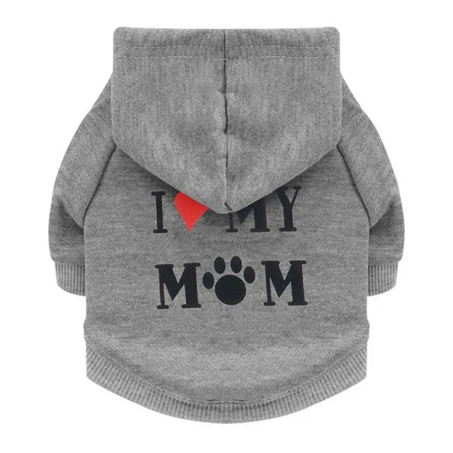 Pet Dog Cat Puppy Warm Security Clothes Hooded Sweaters Winter Coat Costume Clothes