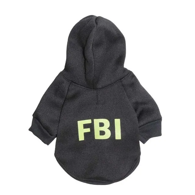 Pet Dog Cat Puppy Warm Security Clothes Hooded Sweaters Winter Coat Costume Clothes