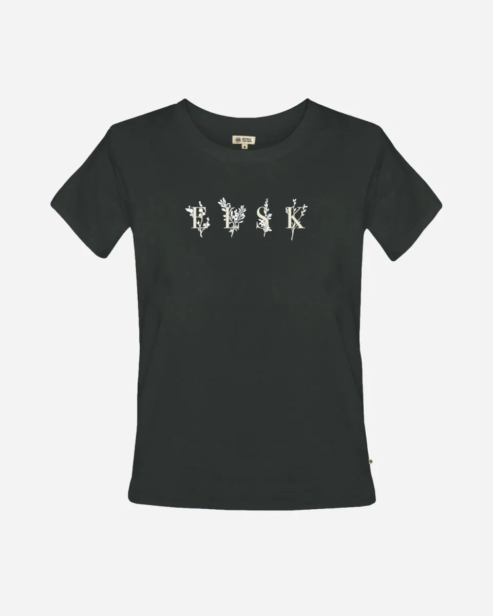 Porse Logo Women's Tee - Black