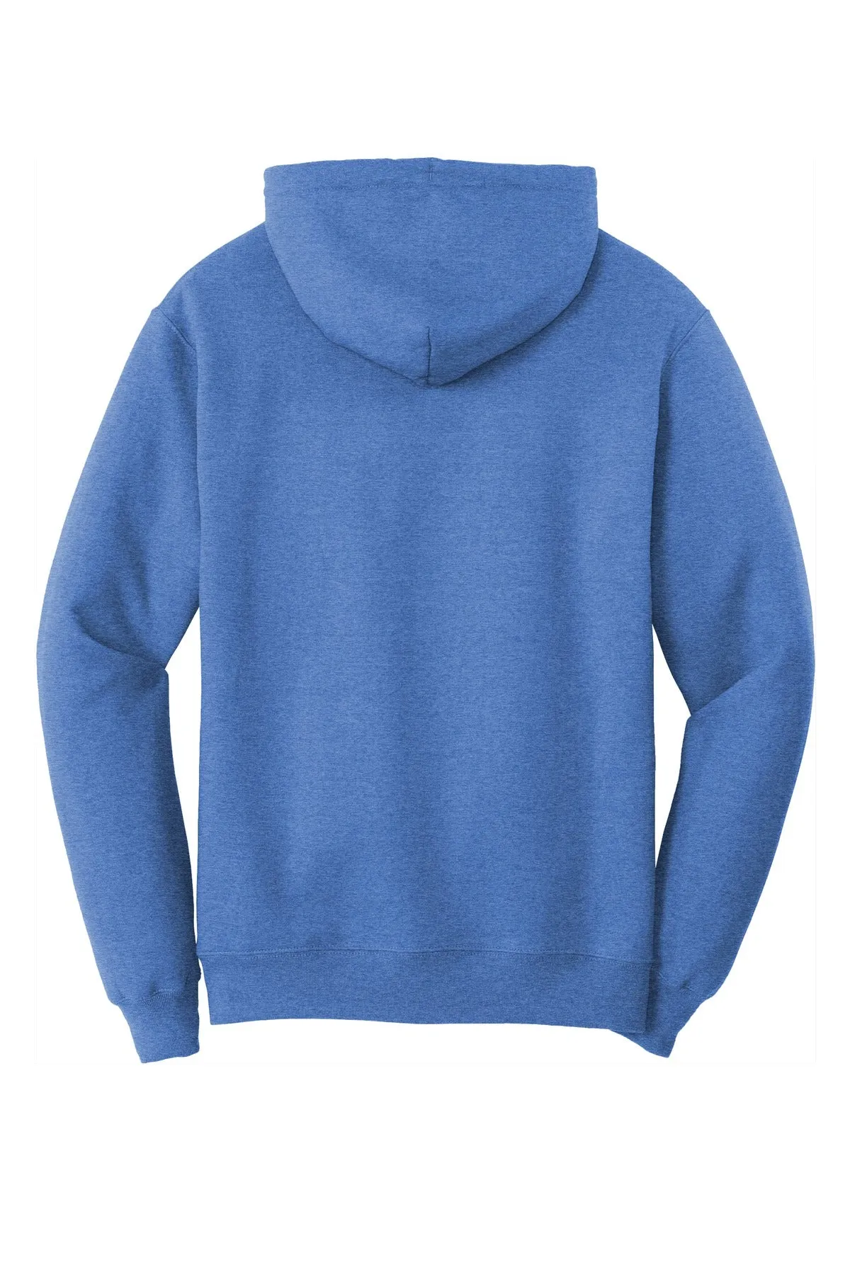 Port & Company Core Fleece Pullover Hooded Sweatshirt. PC78H Heather Royal