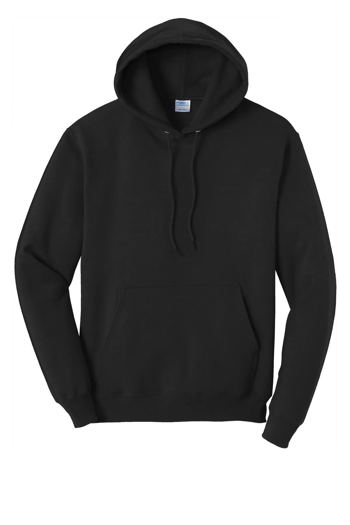 Port & Company  Tall Core Fleece Pullover Hooded Sweatshirt PC78HT Jet Black Tall