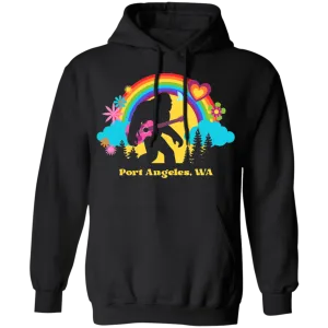 Port Angeles Flower Power Sasquatch Hoodie