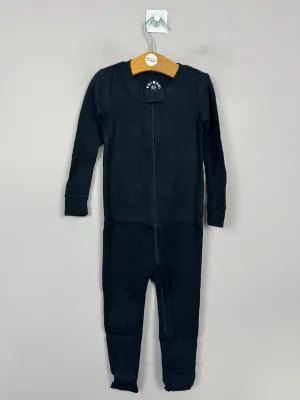 Primary Organic Footless Sleepsuit - Plain dye Black (New) 18-24m