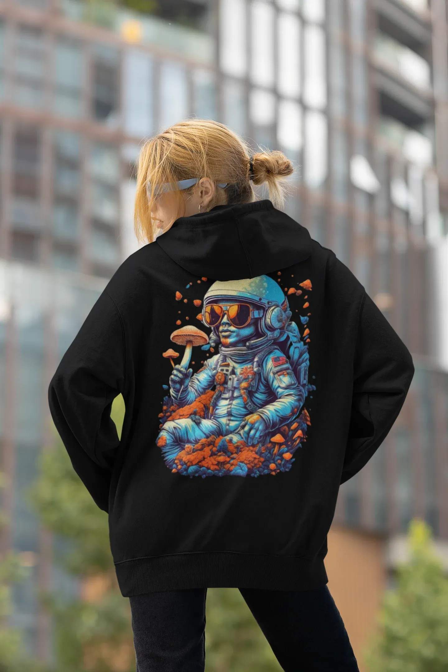 Psychedelic Hoodie | Psychedelic DJ Astronaut | Psychedelic Wear