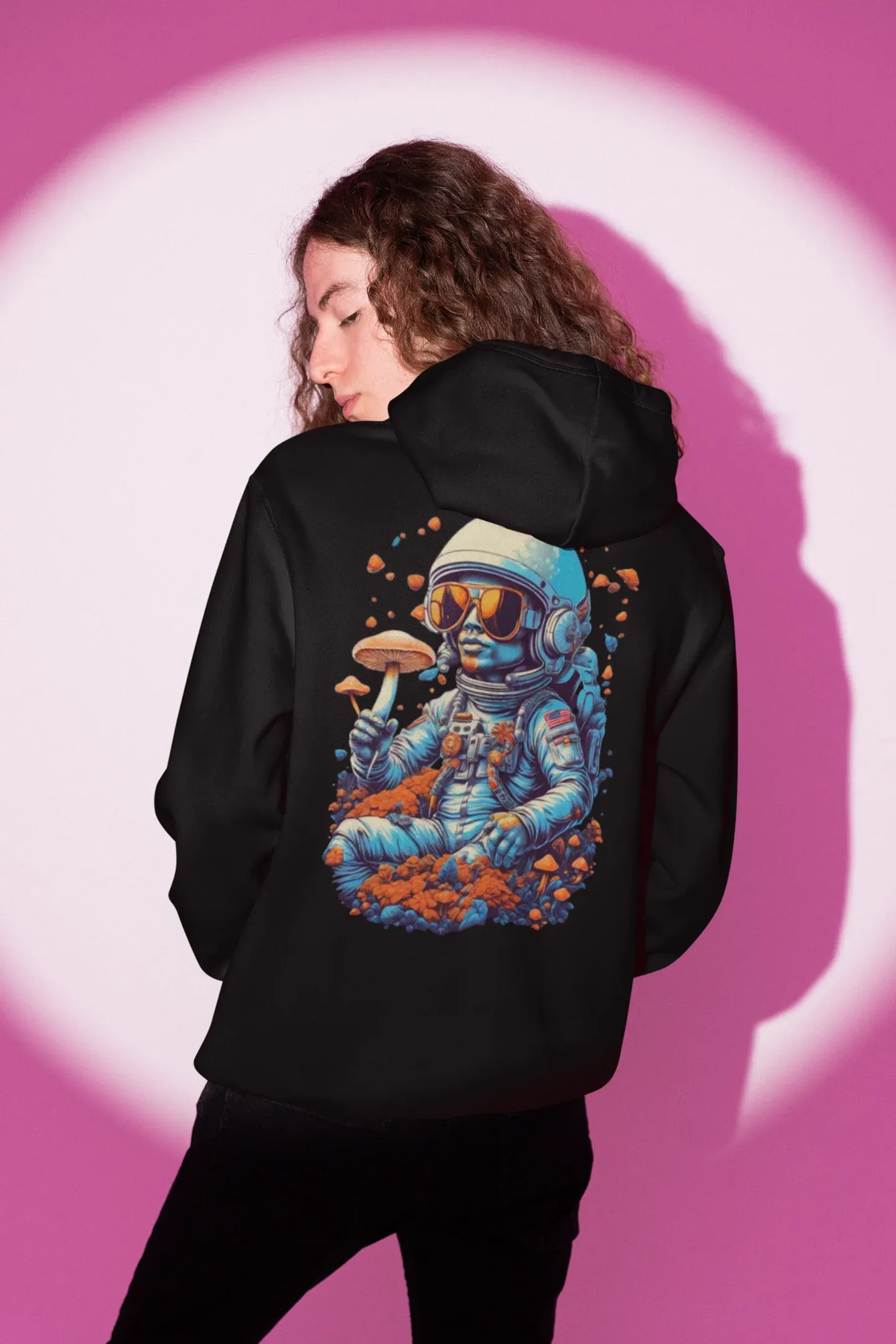 Psychedelic Hoodie | Psychedelic DJ Astronaut | Psychedelic Wear