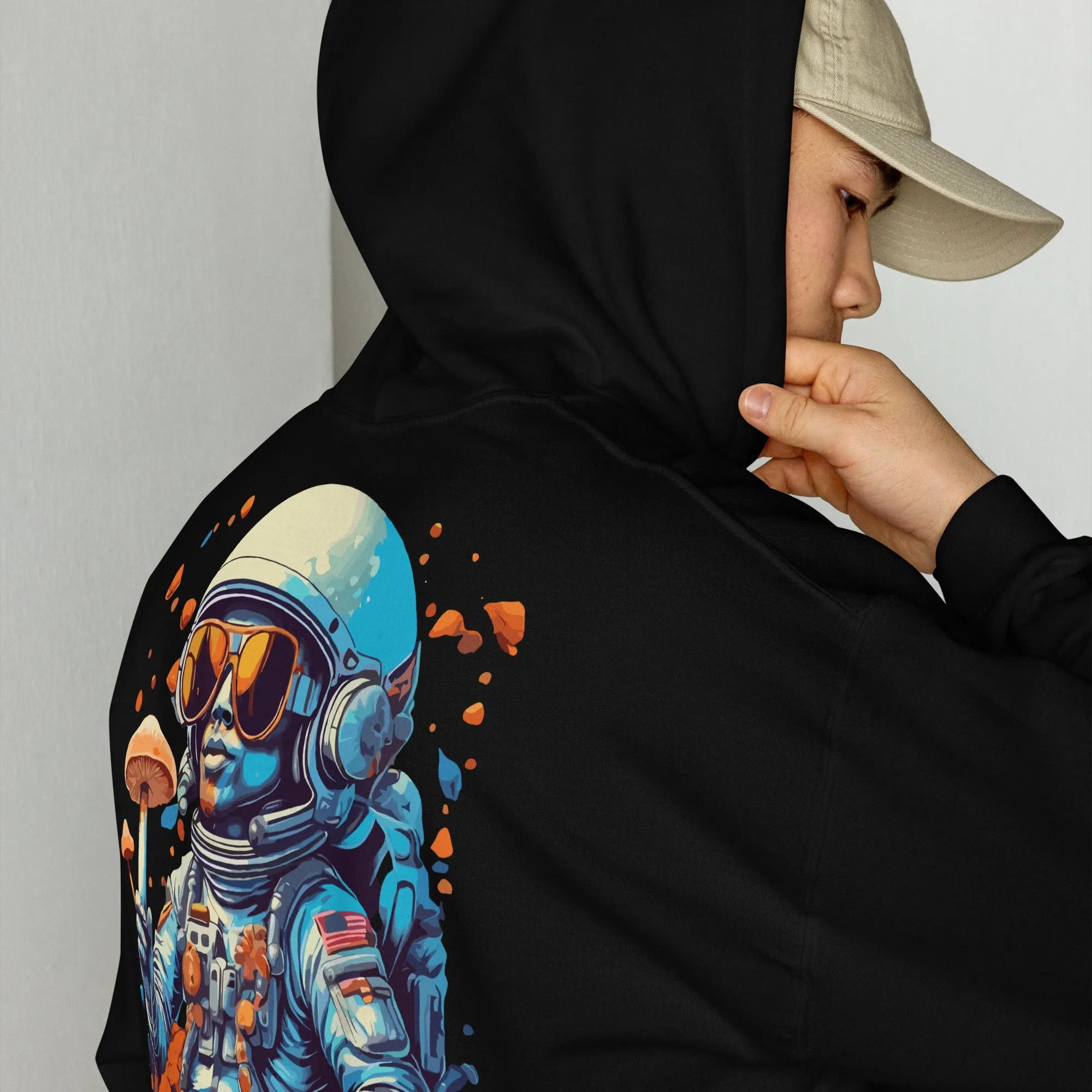 Psychedelic Hoodie | Psychedelic DJ Astronaut | Psychedelic Wear