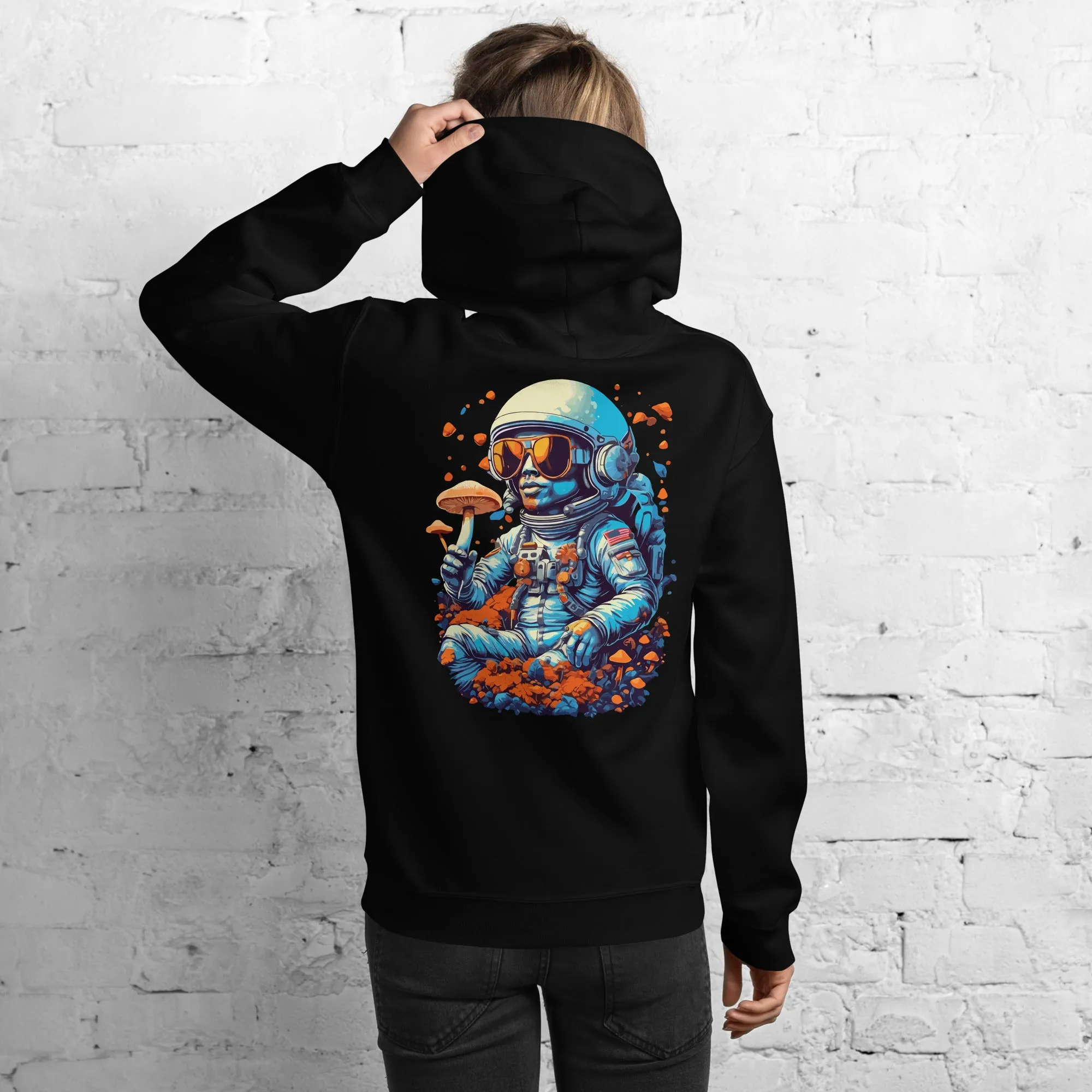 Psychedelic Hoodie | Psychedelic DJ Astronaut | Psychedelic Wear
