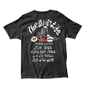 QUIET LIFE Moto Dog Shop Tee Black