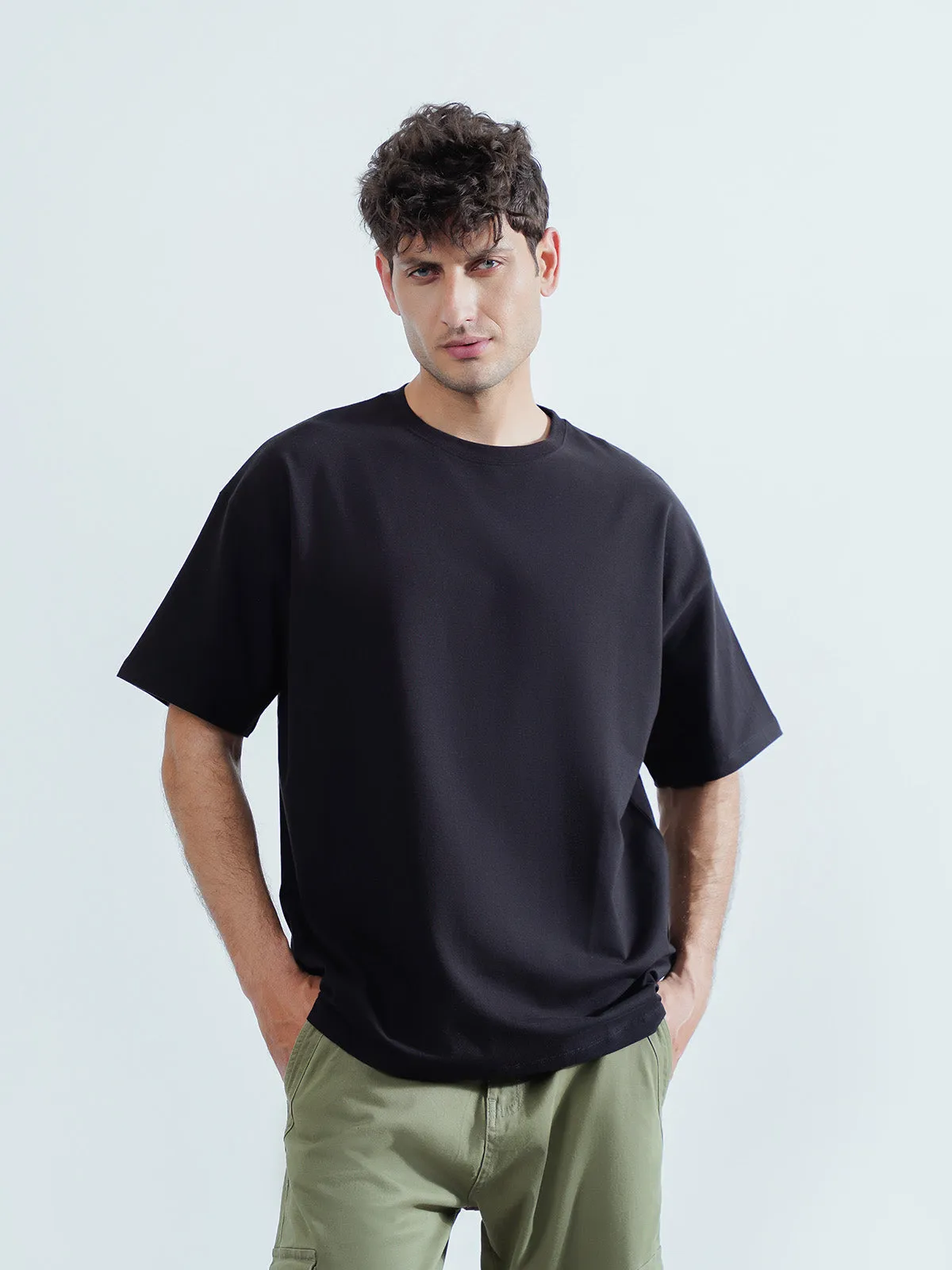 "ALAINA" Comfort Drop Shoulder T-Shirt