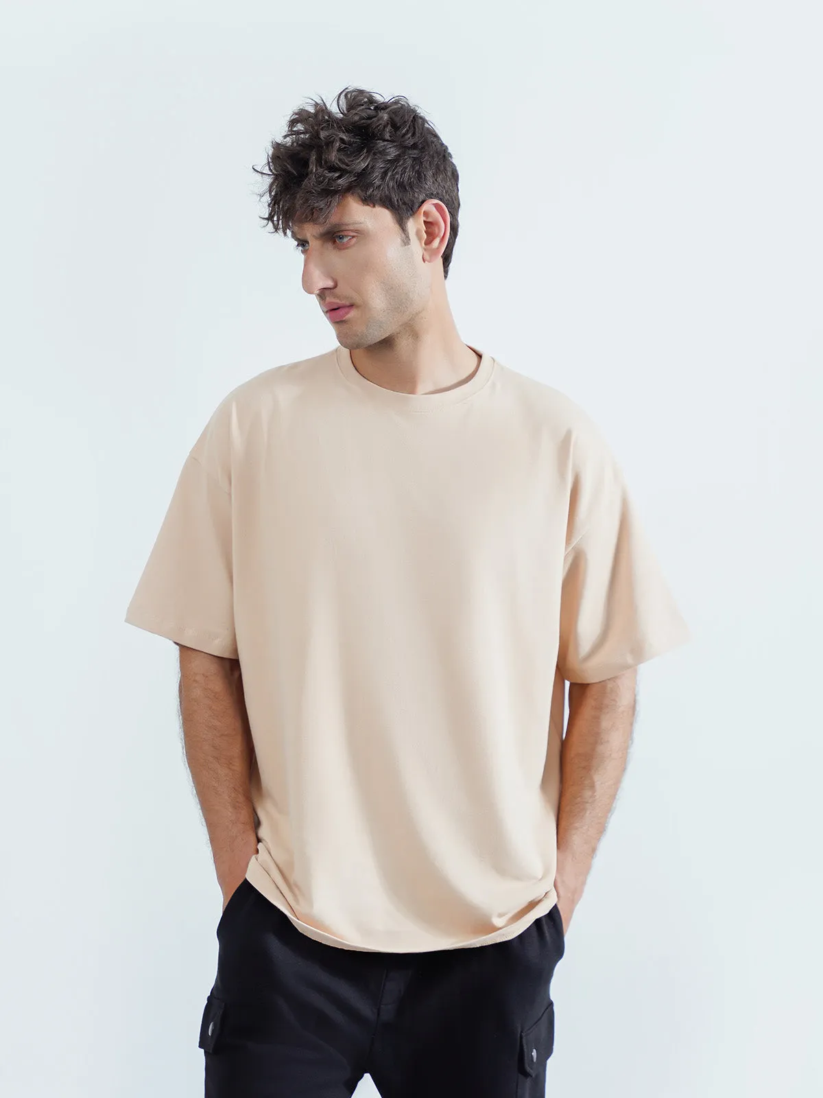 "ALAINA" Comfort Drop Shoulder T-Shirt