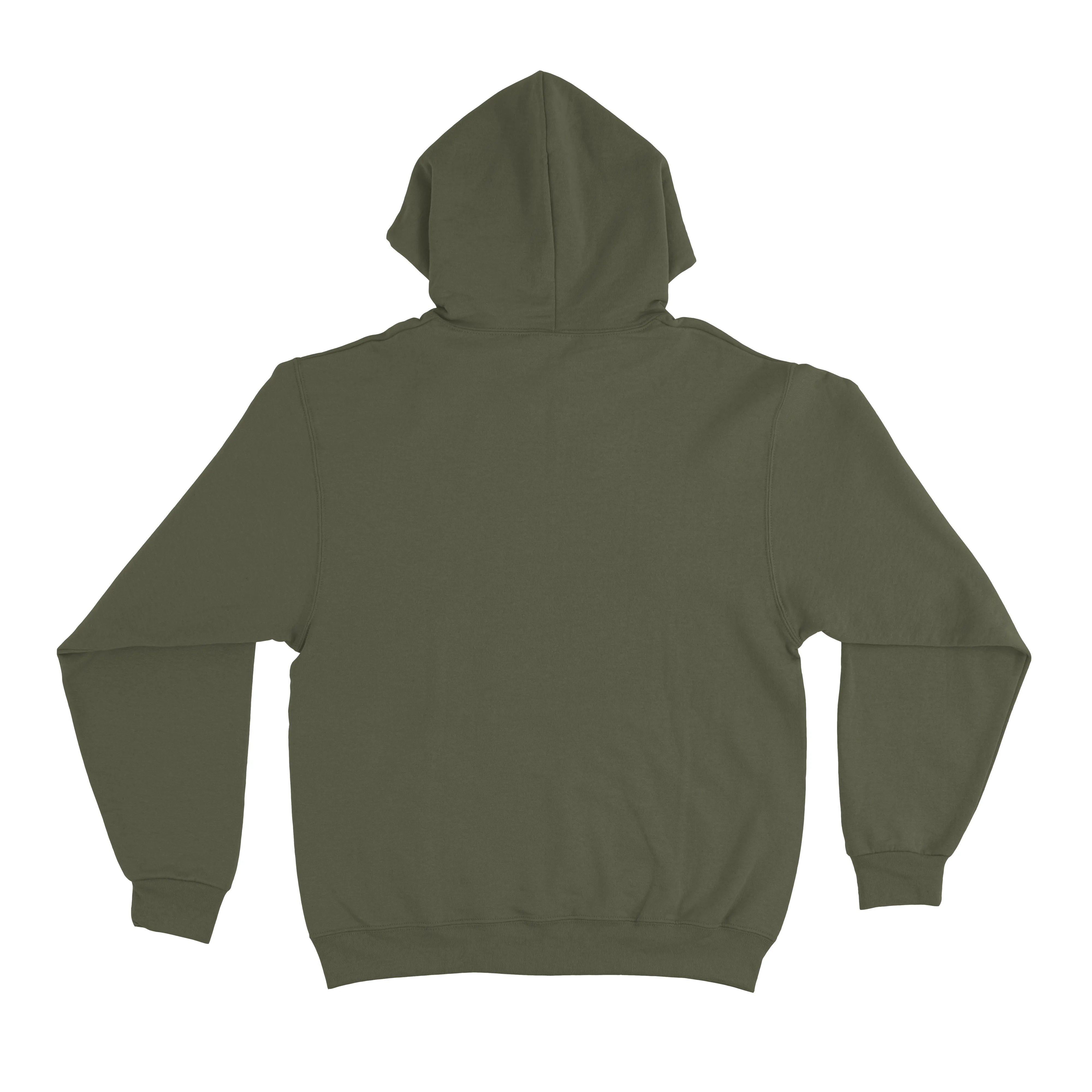 "Donburi" Fleece Hoodie Khaki