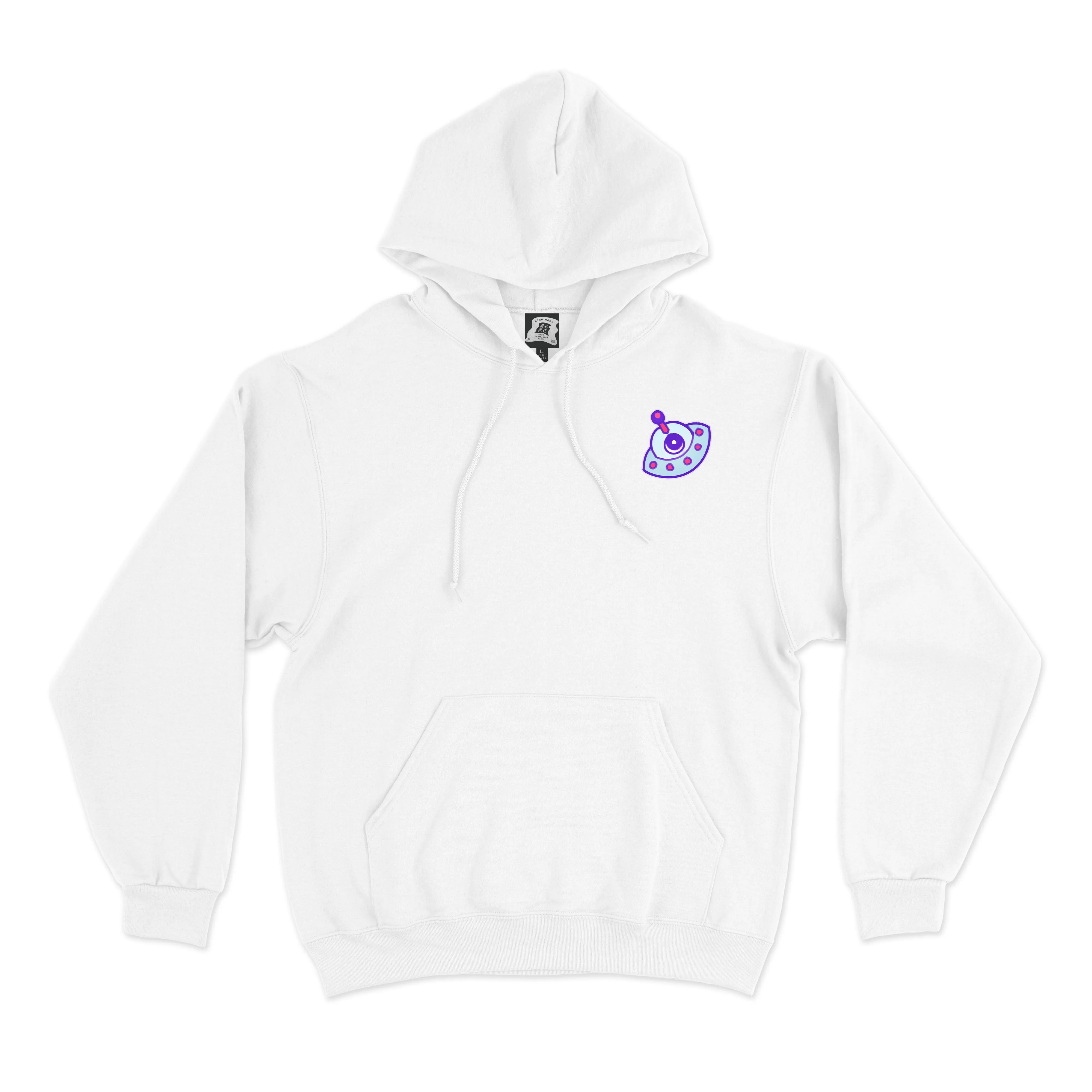 "Evangelion " Basic Hoodie White