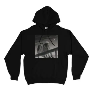 "Ghost" Basic Hoodie Black