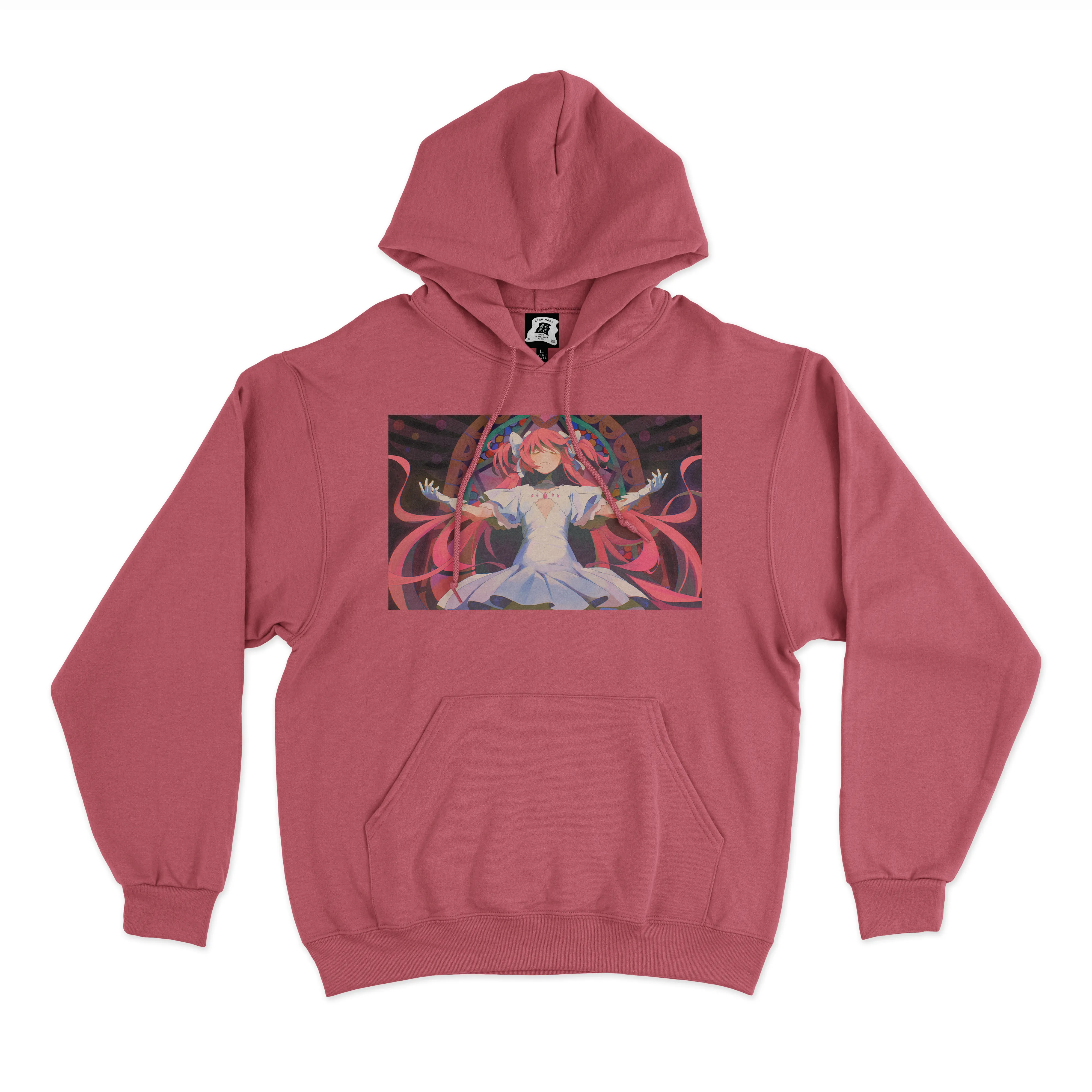 "Goddess " Fleece Hoodie Pink