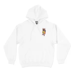 "New Years Card" Basic Hoodie Black/White