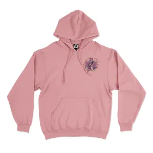 ""A BROKEN HEART" Basic Hoodie Pink
