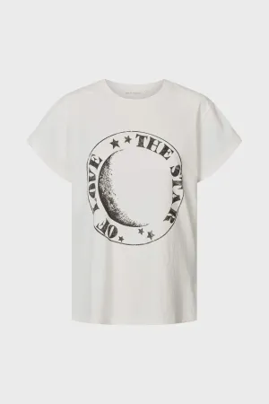 Rabens Saloner Ambla Tee - Chalk