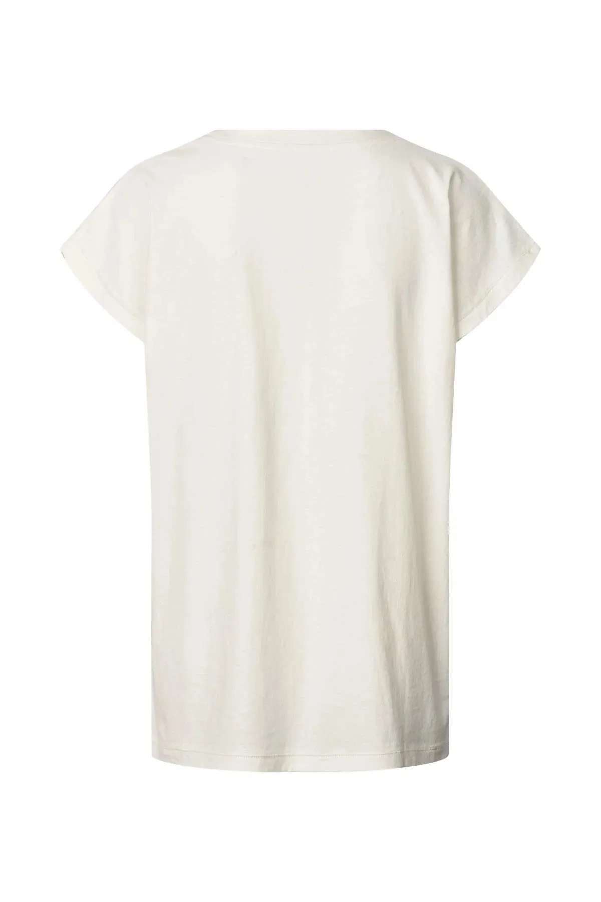Rabens Saloner Ambla Tee - Chalk