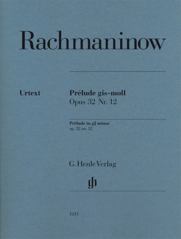 RACHMANINOFF - PRELUDE G SHARP MINOR OP 32 NO 12