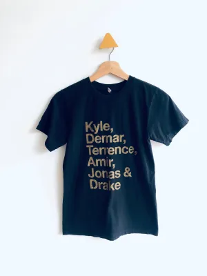 Raptors Name Tee // Adult XS