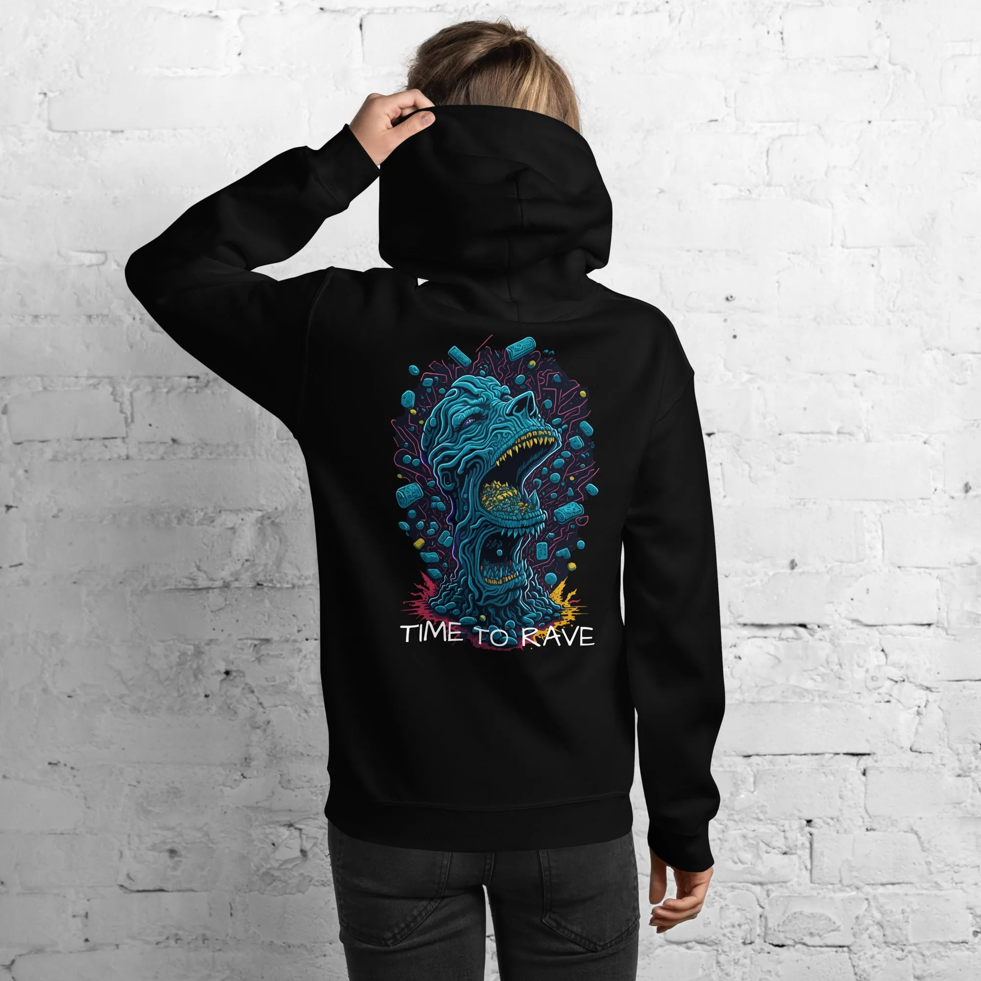 Rave Hoodie | Time to Rave | Rave Streetwear