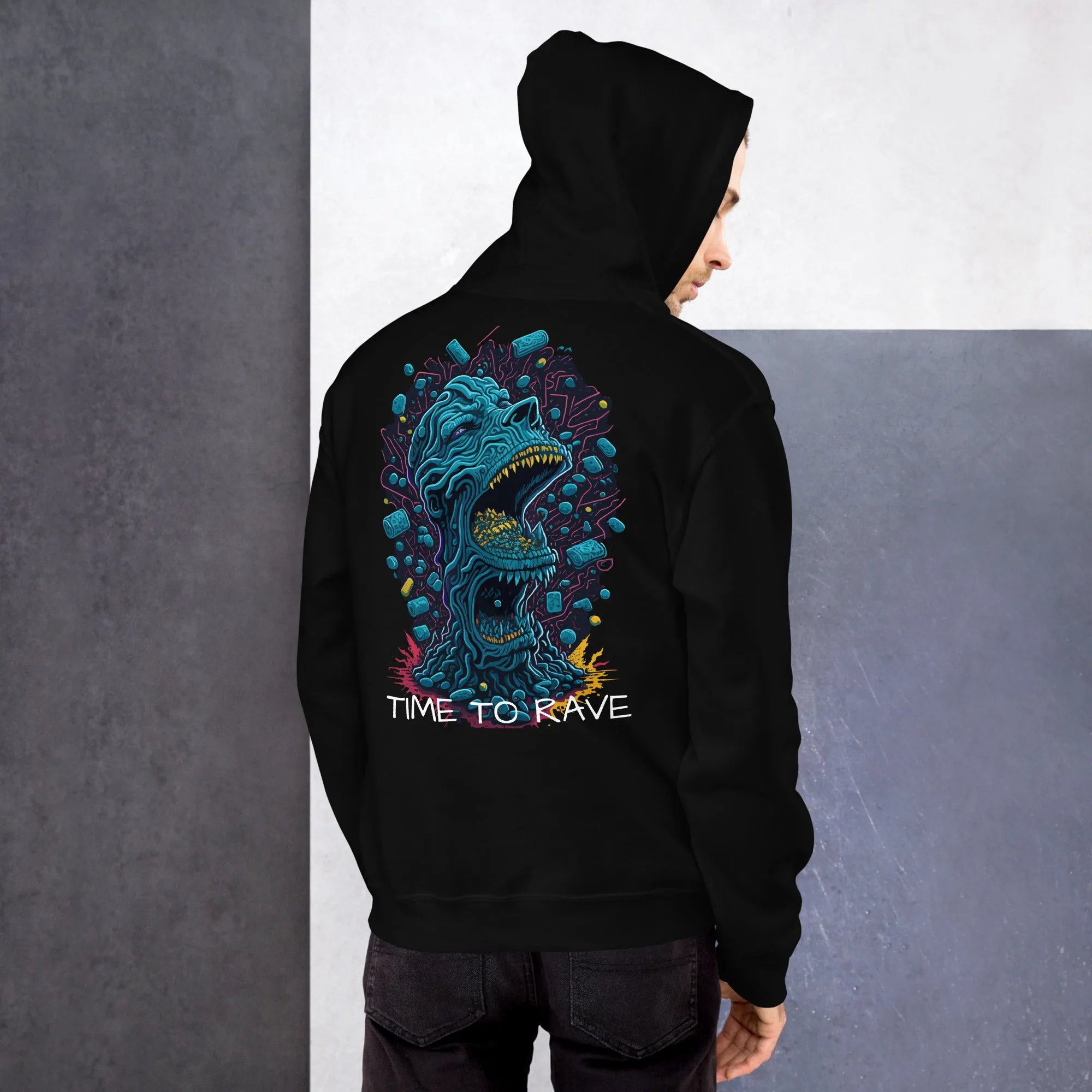 Rave Hoodie | Time to Rave | Rave Streetwear