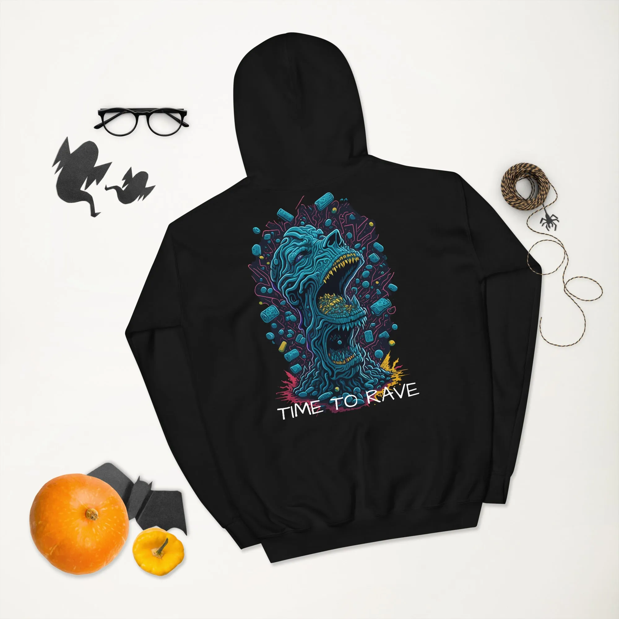 Rave Hoodie | Time to Rave | Rave Streetwear