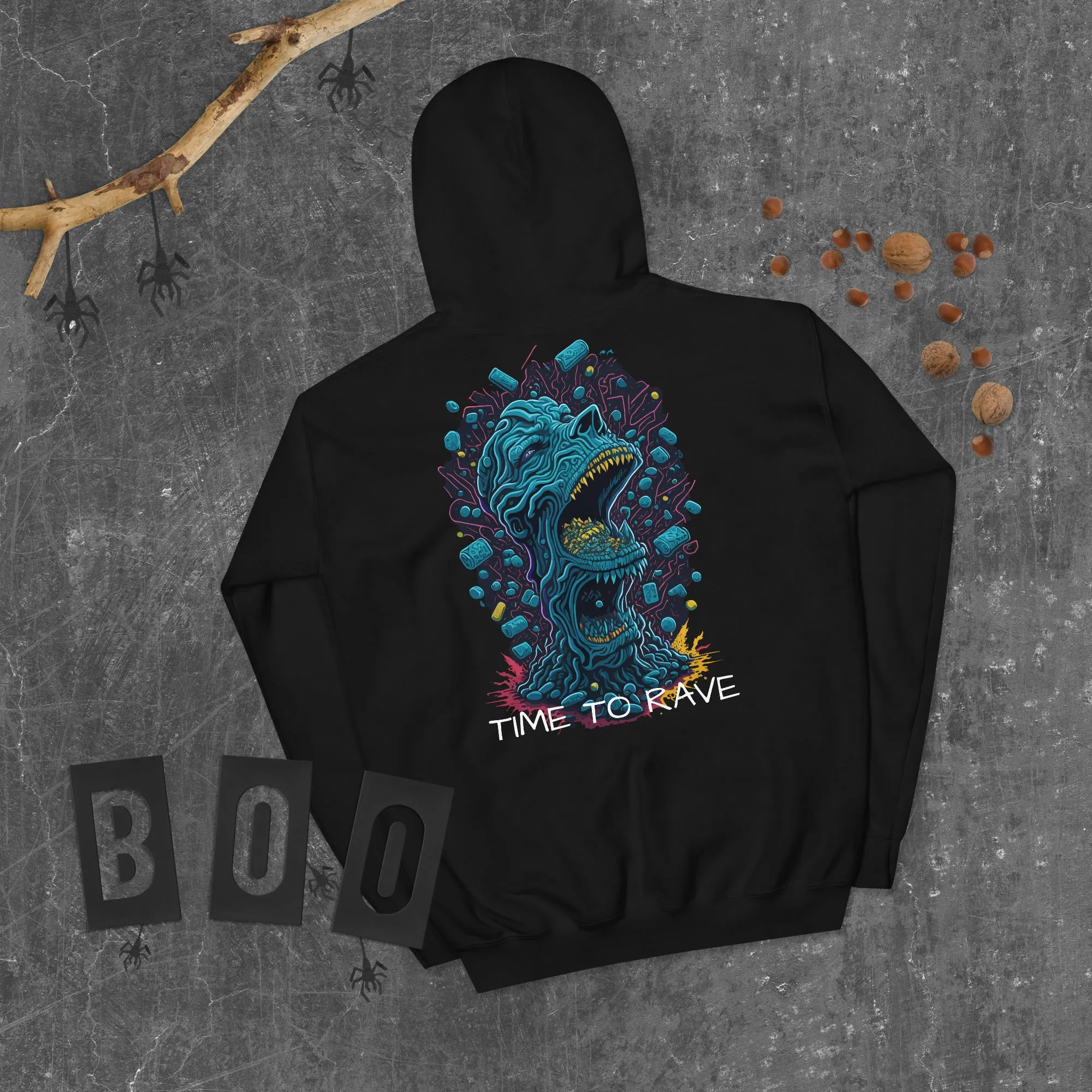 Rave Hoodie | Time to Rave | Rave Streetwear