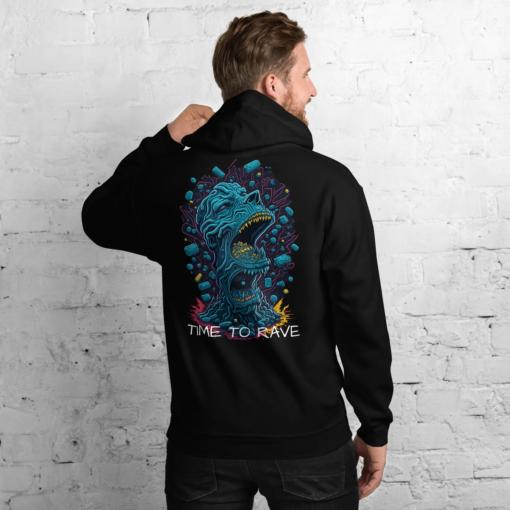 Rave Hoodie | Time to Rave | Rave Streetwear