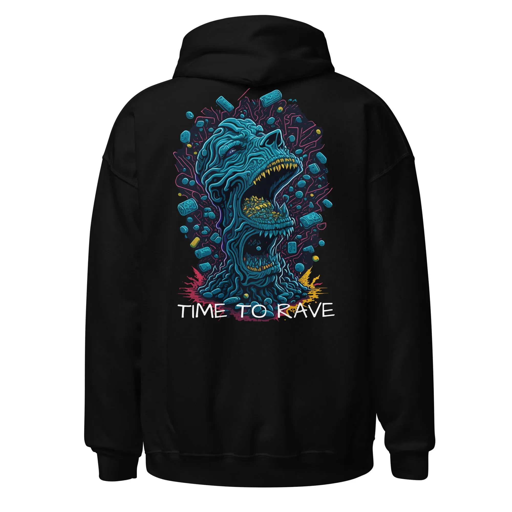 Rave Hoodie | Time to Rave | Rave Streetwear