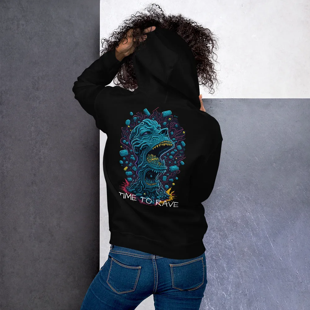 Rave Hoodie | Time to Rave | Rave Streetwear