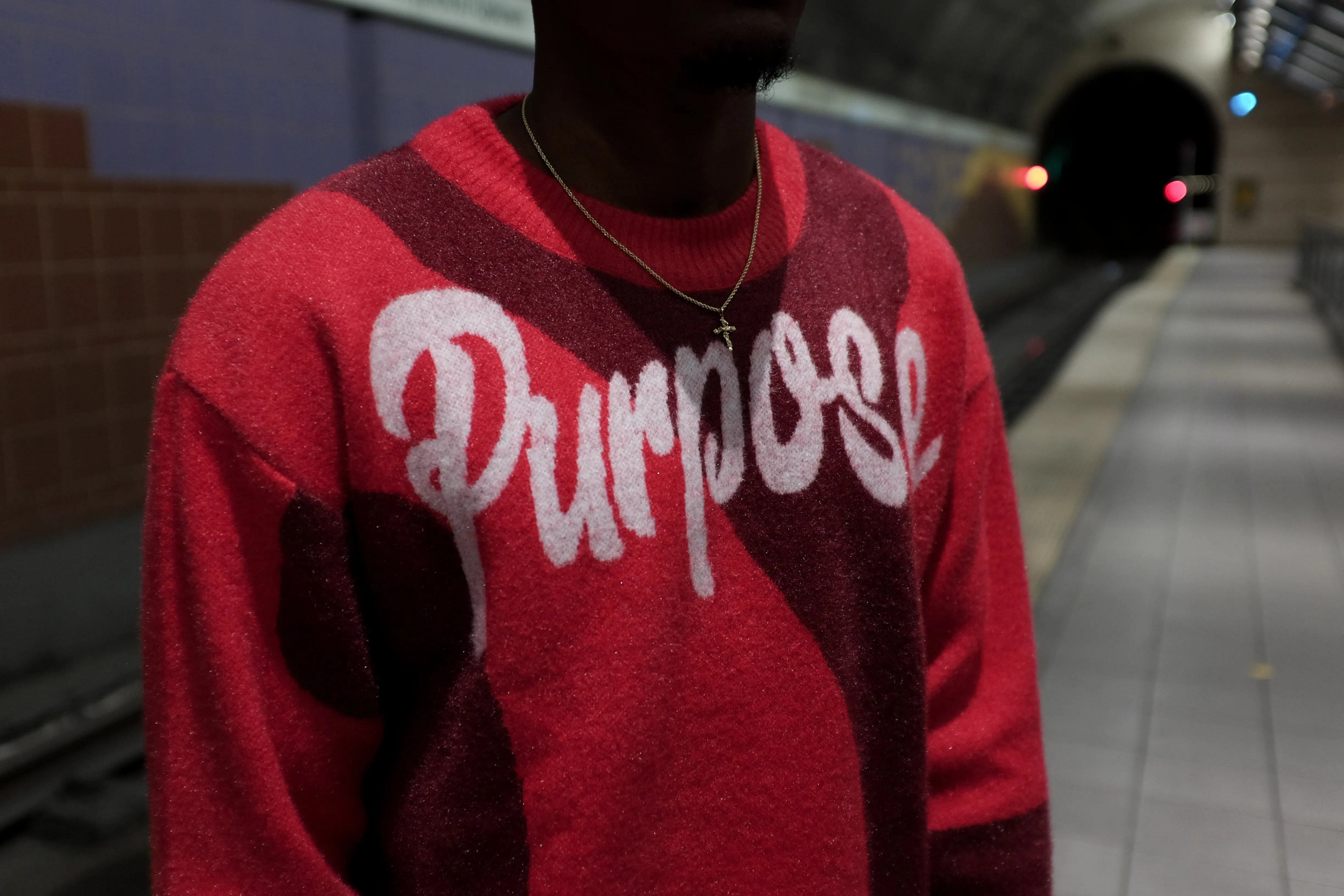 Red Mohair Sweater