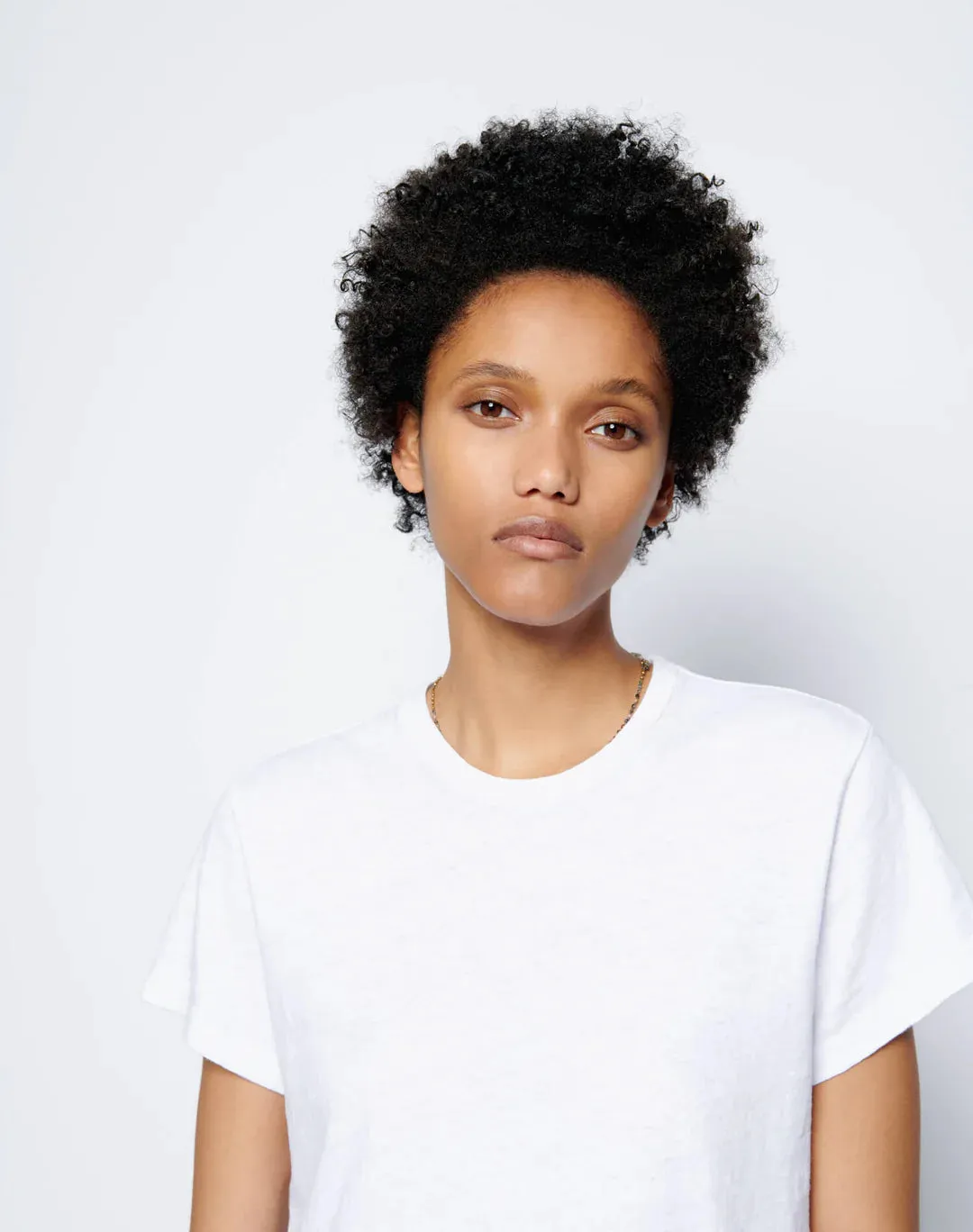 RE/DONE 1950s Boxy Tee optic white