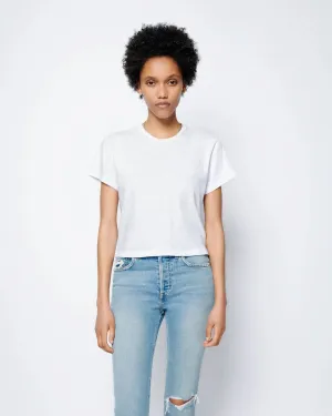 RE/DONE 1950s Boxy Tee optic white