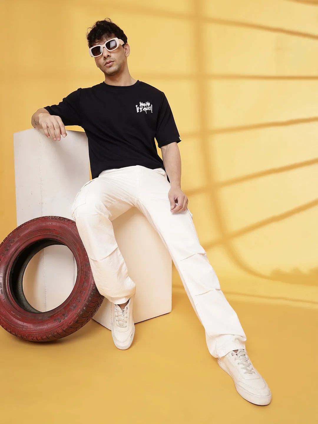 Relaxed Fit Statement T-Shirt