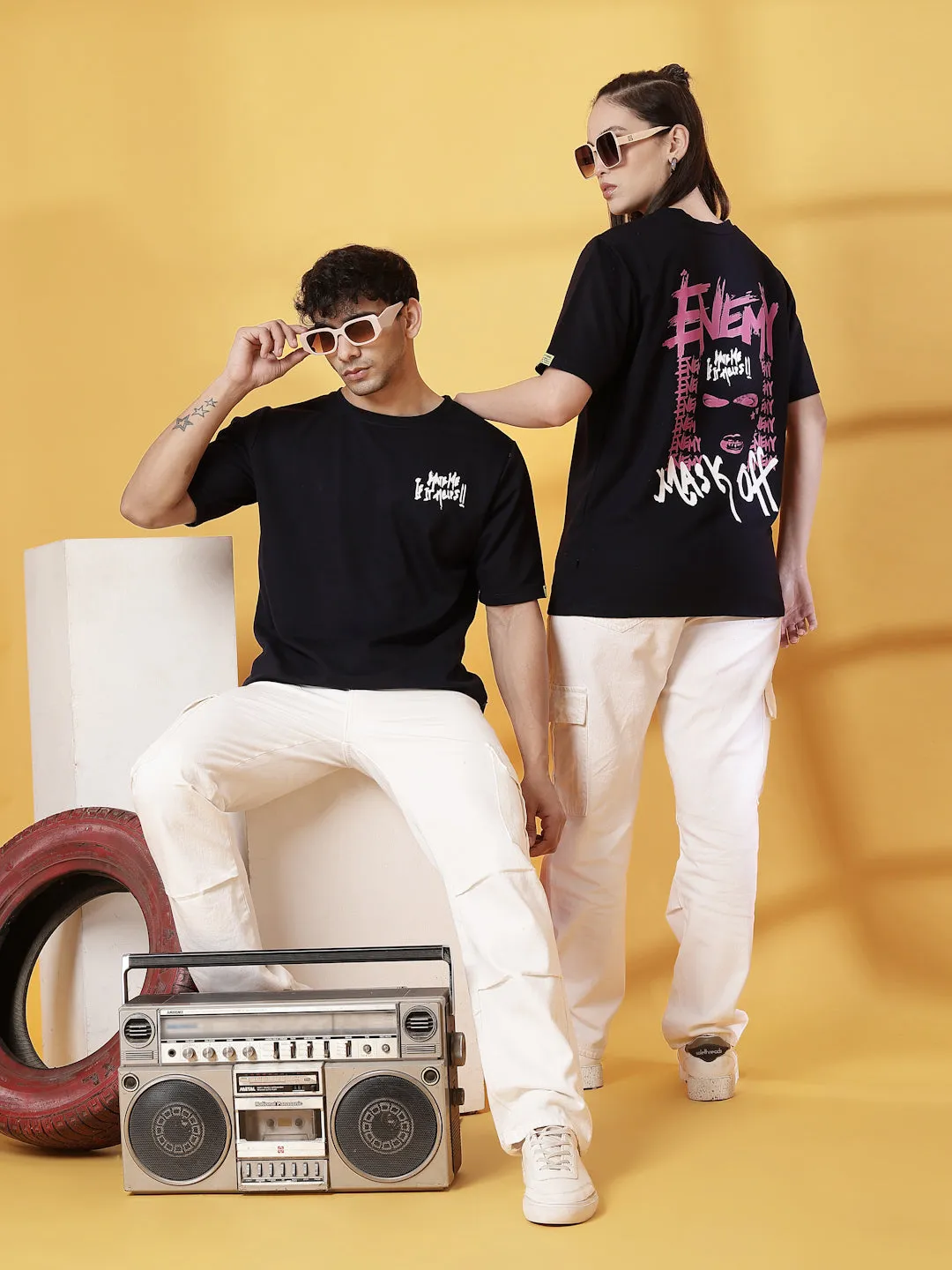 Relaxed Fit Statement T-Shirt